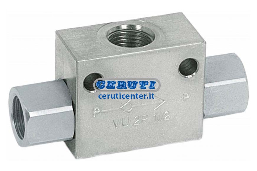 Shuttle Valve For The Use Of Two Alternating Pumps Flow Rate 45 L/Min Couplings 3/8" Gas
