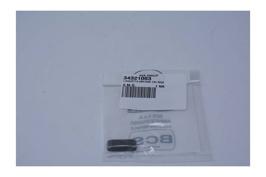 Key A8X7X25 Uni 6604 - BCS genuine - 34321063