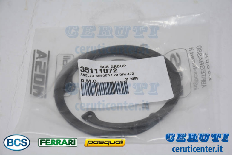 Seegerring - BCS Original - 35111072 - ersetzt - F0801422000, P000000006852