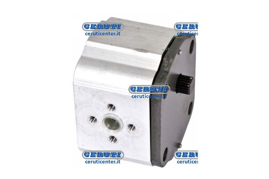 Pompa Posteriore Per Pompe Doppie Gruppo 2 Standard Cilindrata 16 Cc Rotazione Sinistra - Pompa Idraulica Gr2 Sx Cc 16 Post