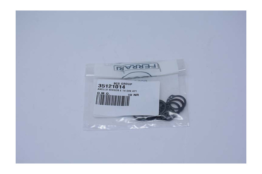 Anillo Seeger E 14 Din 471 - BCS Original - 35121014