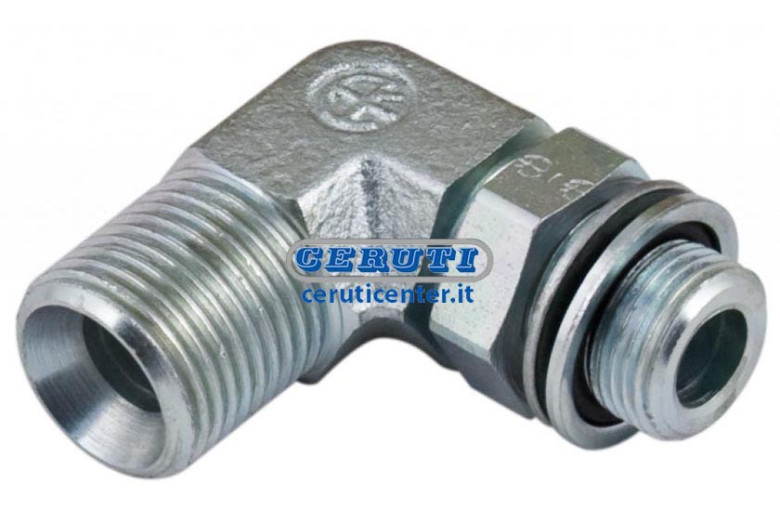 90° Male-Male O.Ring Adjustable Adaptor