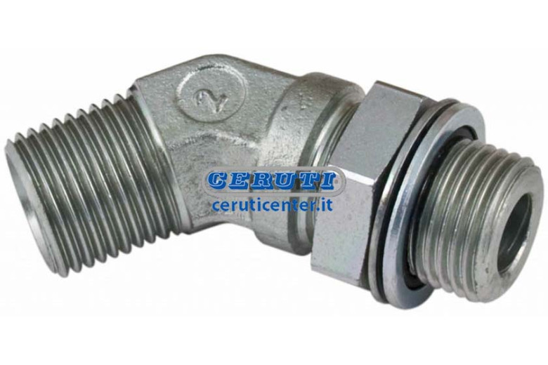 45° Male-Male O.Ring Adjustable Adaptor