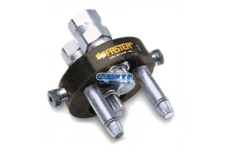 Platte Mehr Verbindung Faster 2 Wege Mobilteil 3/8" Anschluss 3/8" Gas