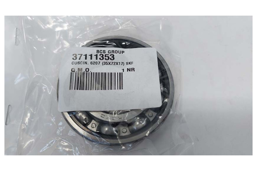 Cuscinetto 6207 (35X72X17) Skf - Originale BCS - 37111353 - sostituisce - F0812846000, P000000008266, P000000008274, 37111350