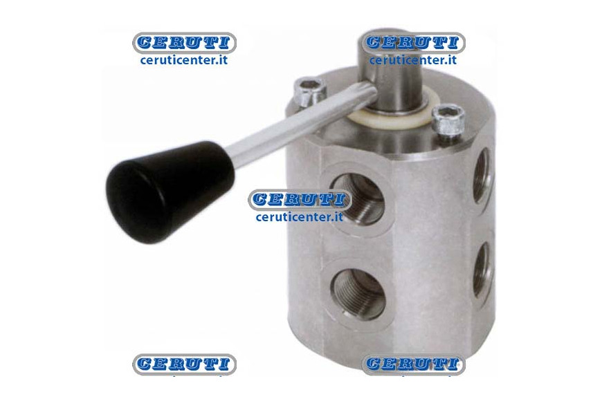 6-Way Steel Diverter Valves - 60 L/Min