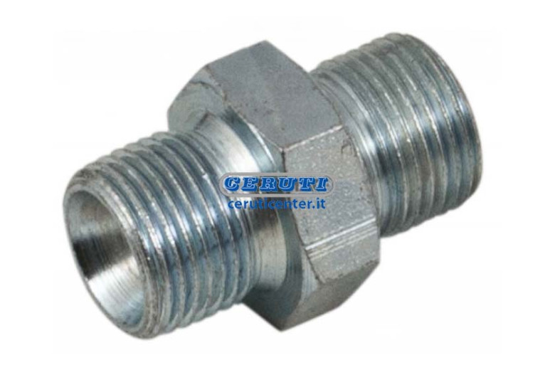 Niple Con Orificio Calibrado Rosca 1/2" Gas Agujero 1,5 Mm