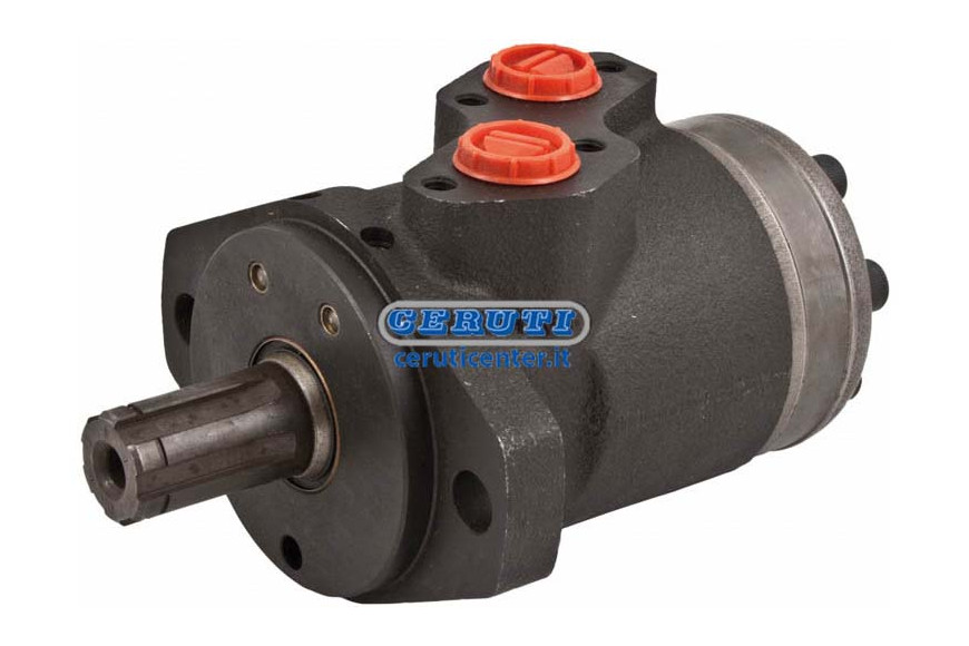 Hydraulic Motor Shaft Splined Shaft 6 Teeth - 1" Sae 6B Swept Volume 80 Cc