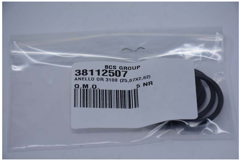 O-Ring 3100 (25,07X2,62) - BCS genuine - 38112507 - replaces - F0803205000, P000000007920, P946172000000