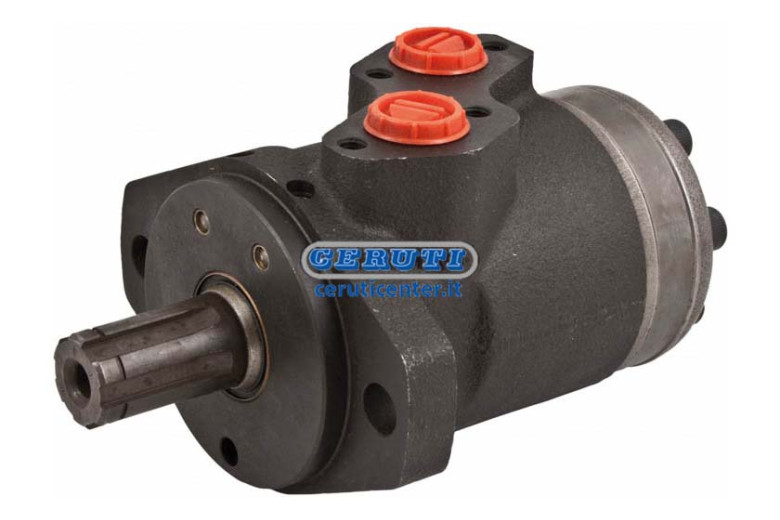 Motore Orbitale Tipo Danfoss Omp Albero Scanalato A 6 Denti - 1" Sae 6B Cilindrata 100 Cc