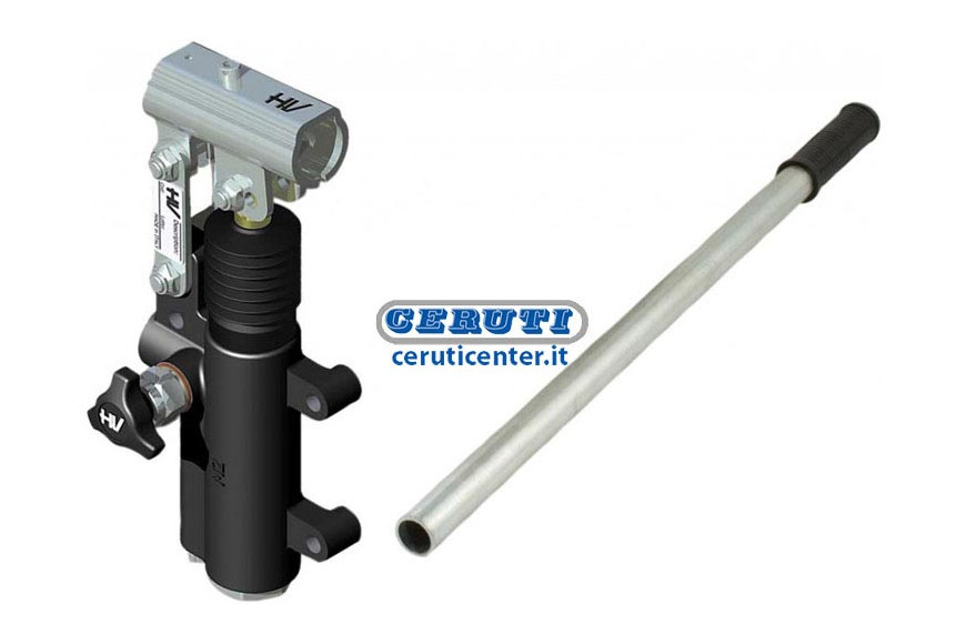 Hand Pump 25 Cc Single Acting Wall-Mounted With Leve And Discharge Knob Use Simple Effect Swept Volume 20 Cc