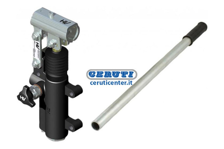 Hand Pump 25 Cc Single Acting Wall-Mounted With Leve And Discharge Knob Use Simple Effect Swept Volume 20 Cc