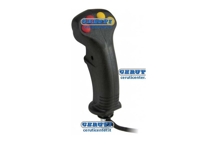 Ergonomic Lever With 4 Push-Buttons