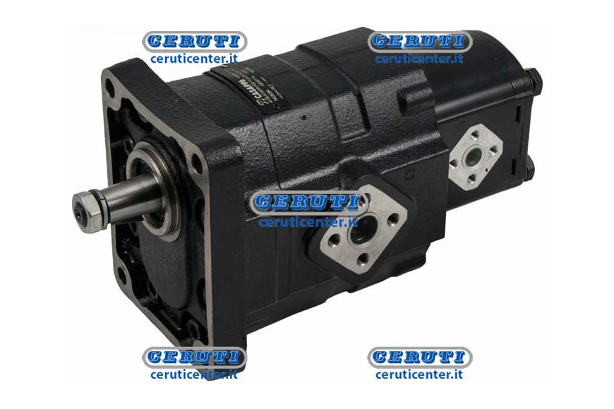 Doubble Pump By Casappa Kp30+Plp20 Group 3+2 With Single Suction (Rigth Rotation) Group 3 + 2 Swept Volume 43 + 11,2 Cm3