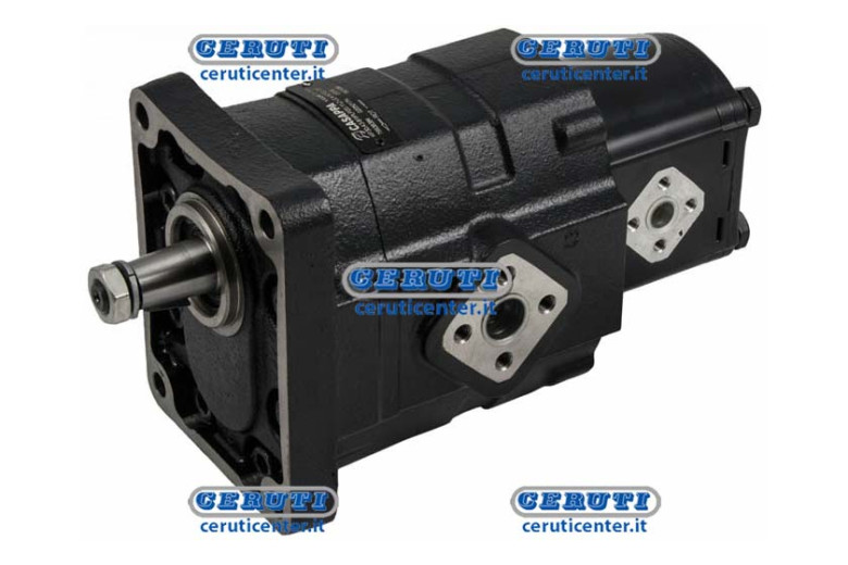 Doubble Pump By Casappa Kp30+Plp20 Group 3+2 With Single Suction (Rigth Rotation) Group 3 + 2 Swept Volume 43 + 11,2 Cm3
