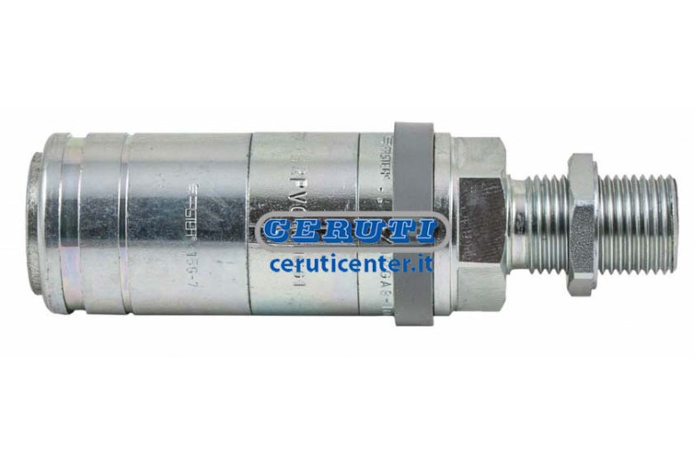 1/2” Quick Coupler - Passwall Type - Faster - 4Srpv Series Series 4Srpv Coupling 1/2" Bspp