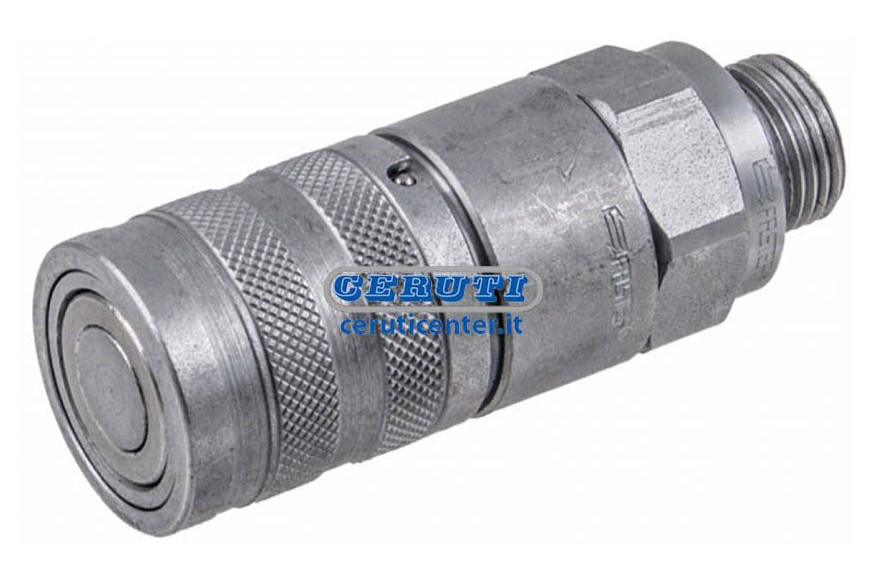 3/8" Fast Couplings With Female Flat Head, Normals And Passwall Series Ffh Coupling M18X1,5
