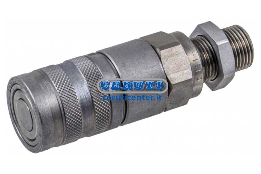 3/8" Fast Couplings With Female Flat Head, Normals And Passwall Series Ffh Coupling M18X1,5