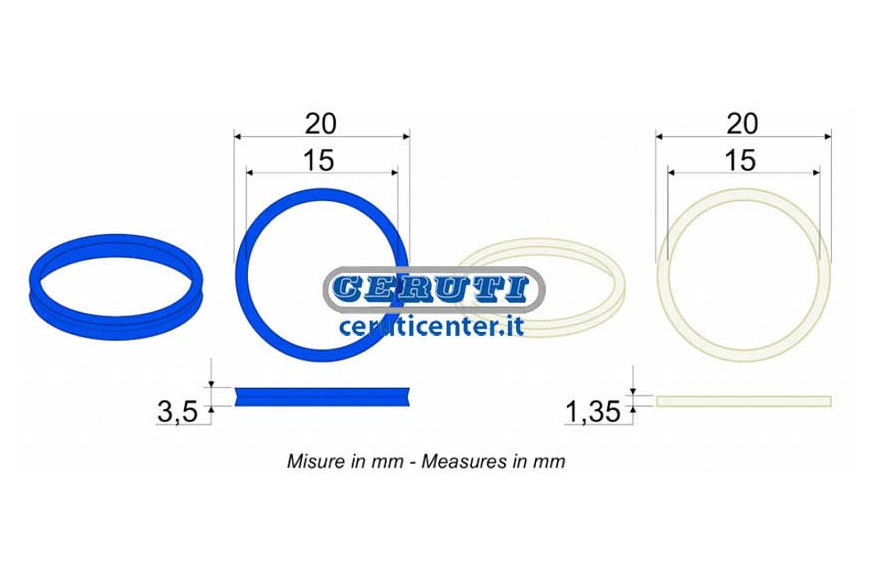 Guarnizione Multifaster X 83985 Size 1/2" Gas