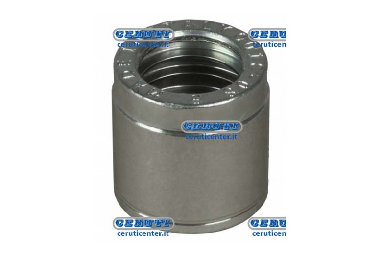 Buchse Für Doppelrohr 1Sc - 2Sc Rohrdurchmesser 1/2" Inch