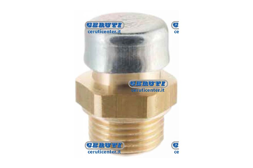 Brass Breather Plug With Filter Thread F 1/4" Gas