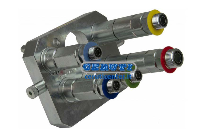 Multifaster Parte Mobile 3Plv05Amc Coupling 3 X 3/8" + 2 X 9/16" Gas Series 3Plv05Amc