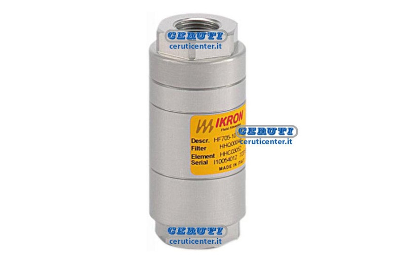 Filtre À Haute Pression Série 705-704 Débit 35 L / Min Pression Maxi 350 Bar