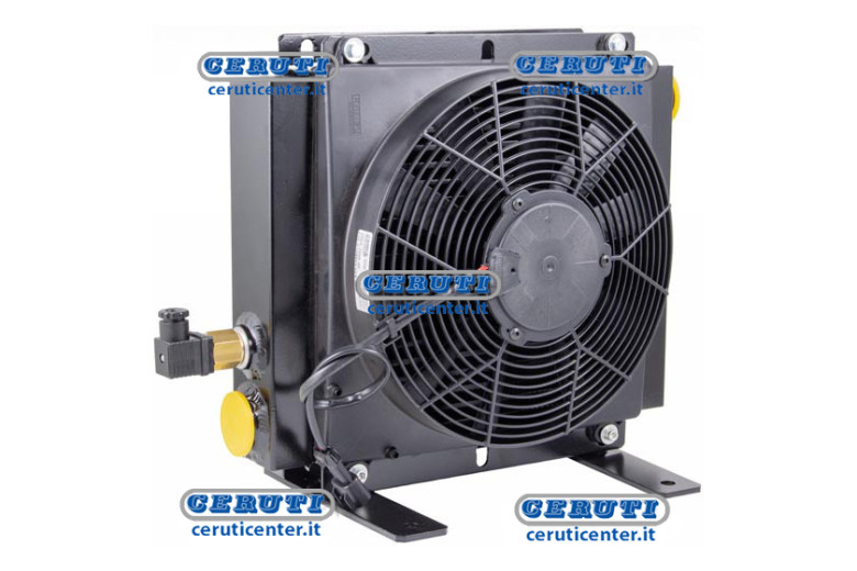 Scambiatore Di Calore In Alluminio Portata Olio 10 ÷ 120 L/Min Voltaggio 24 V