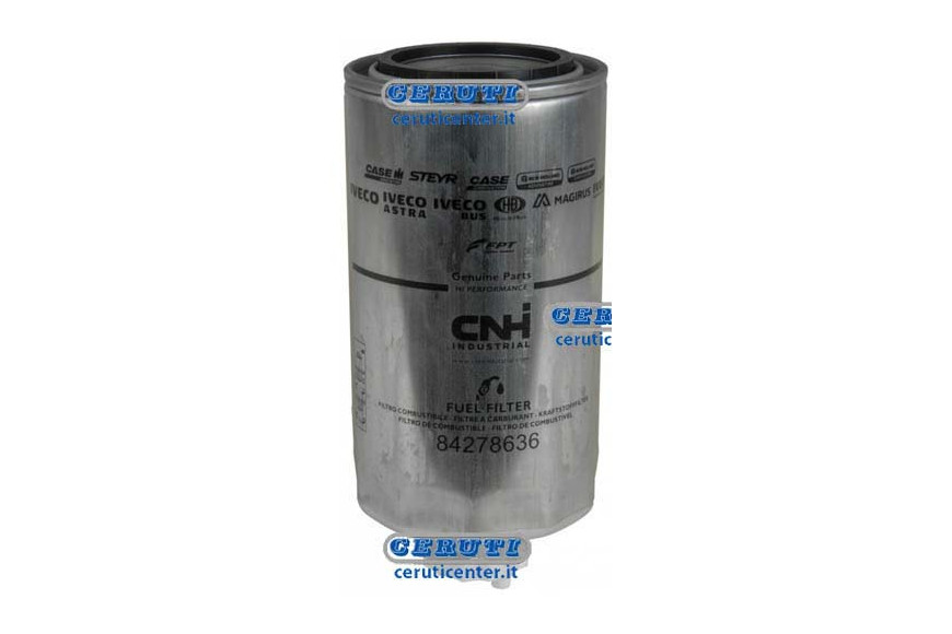  Filtro Gasolio New Holland 84278636 - Adattabile 84278636, 84526251, 84249723