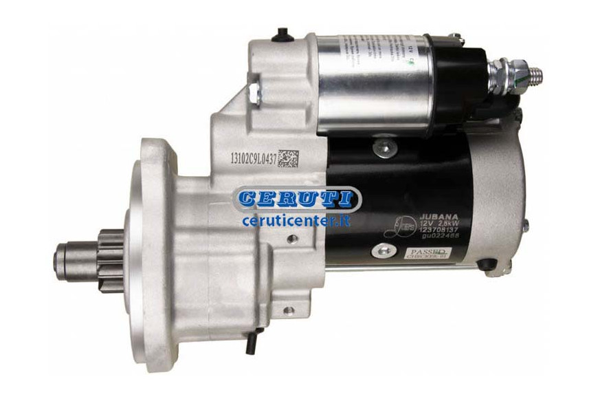 Mot.C/Riduttore 12V 2,8Kw 12 2,8
