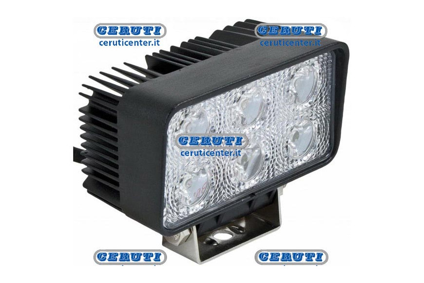 Faro De Trabajo De 6 Led 1140 Lúmenes