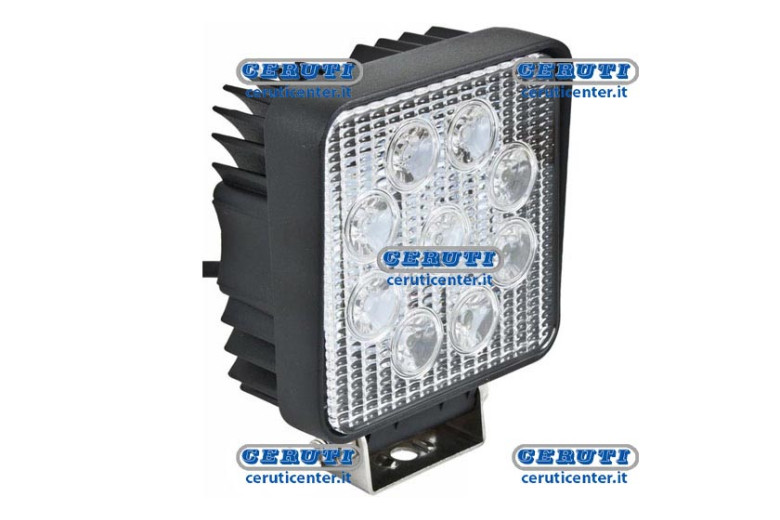 Faro De Trabajo De 9 Led 1500 Lúmenes