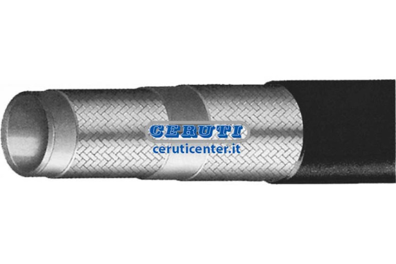 Tubo Per Idropulitrici A 2 Trecce - tubo idropul. 400 bar 5/16" nero