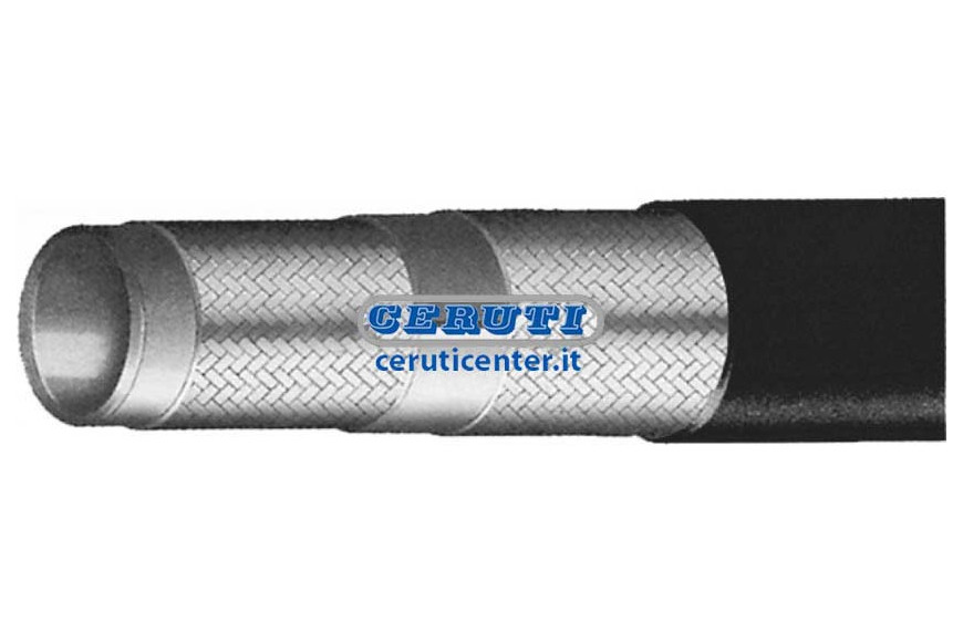 Tubo Idropul. 400 Bar 5/16" Nero