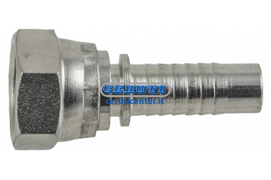 Straight Female Threaded Fitting Pipe Diameter 1/4" - 6 Mm Thread 1/4" Gas