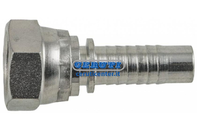 Racor Roscado Hembra Recto Diámetro Del Tubo 1/4" - 6 Mm Rosca 1/4" Gas