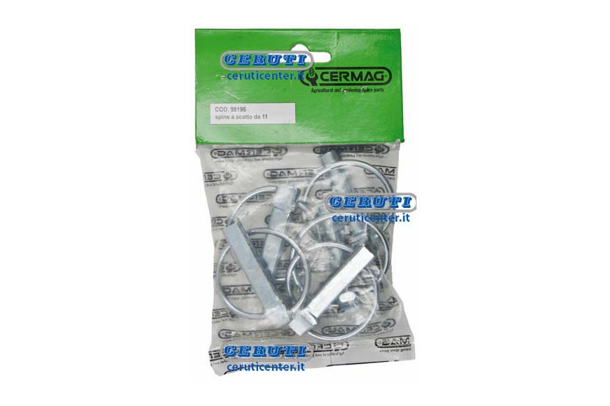 Sachet 5 Goupilles Clip Type Economique Ø D 11 Mm