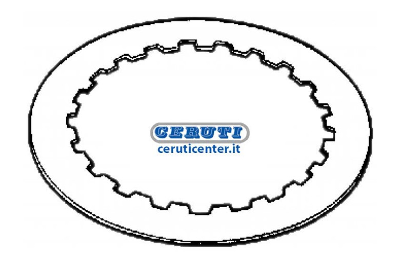 Pressure Plate 260X190X2.565 Teeth