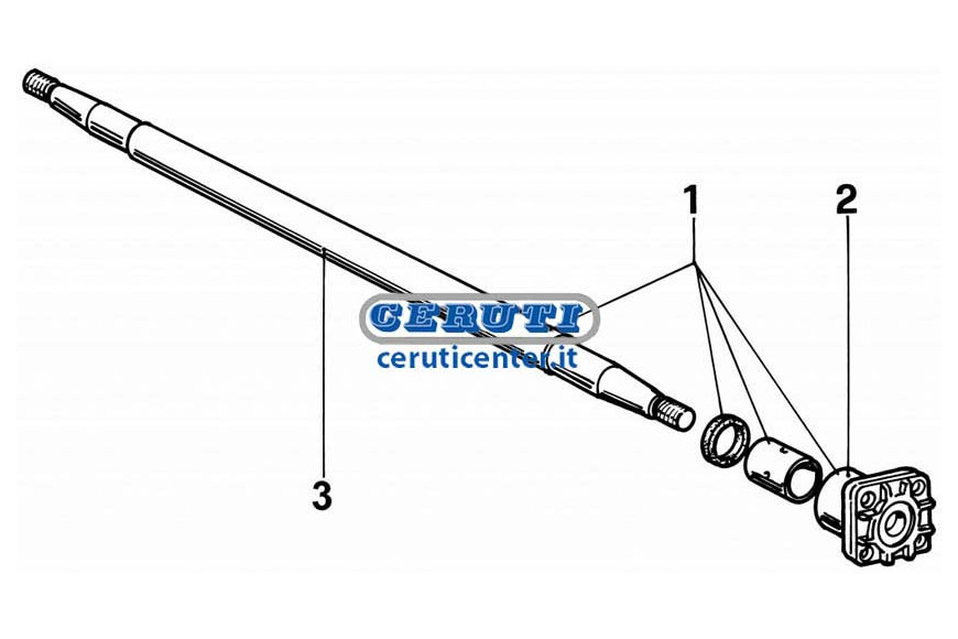 Eje - Fiat - New Holland