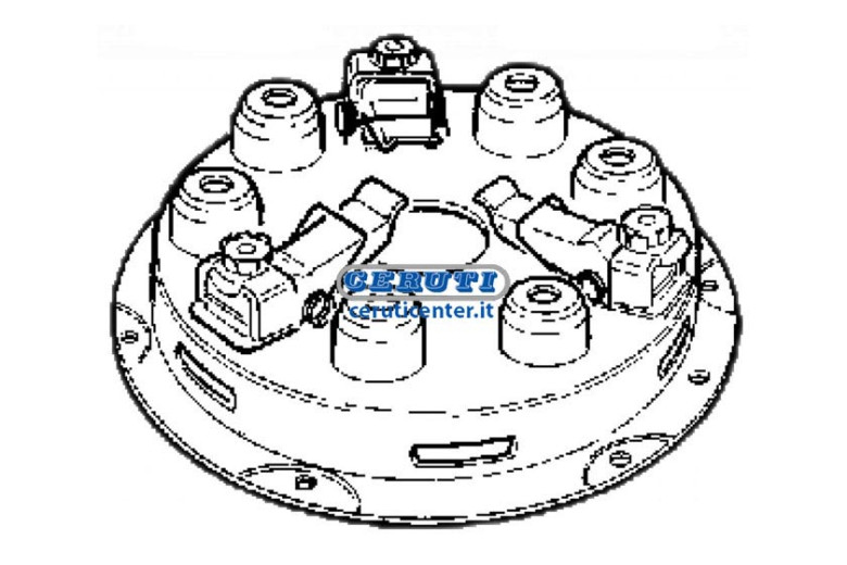 Un Embrayage Monodisque Ressorts Hélicoïdaux Plaque Ø 215 Mm