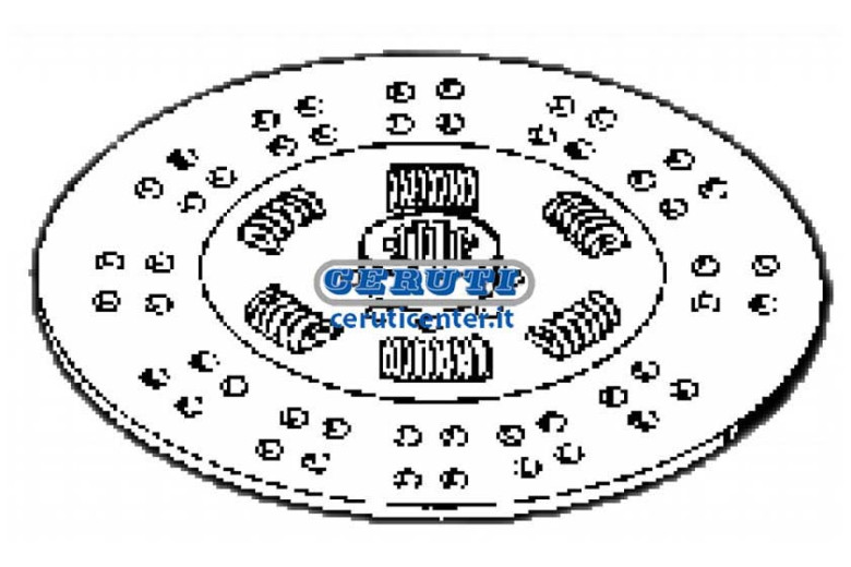 Avec Ressorts D'Embrayage Disque Damper 155X114X3 17X15Ev - Z.20