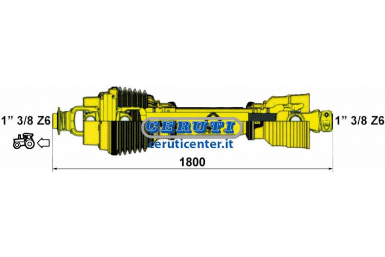 Homokinetic Pto Shafts With "Ce" Certification