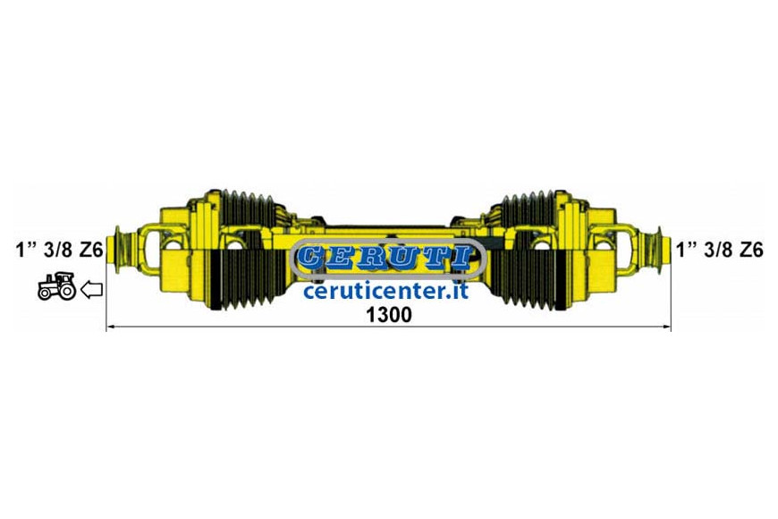 Homokinetic Pto Shafts With "Ce" Certification