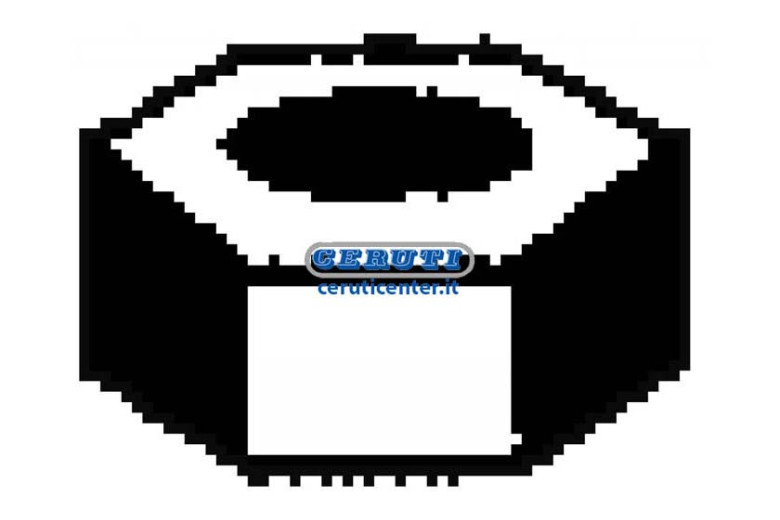 Dado 3/8" - Dado 3/8 Per Perno - Adattabile 002810