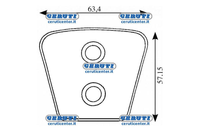 Gesintert Plaettchen Stärke 4,00 Mm