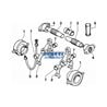 Disinnesto Frizione Di Sterzo Fiat, New Olland - Supporto Alberino - Adattabile 5107129, 583292