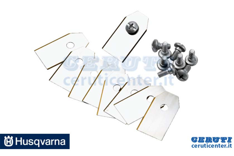Lames Gardena Kit 9 pièces -. Husqvarna Original - 966 809 501
