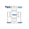 Crociera Tipo Agricolo Industriale Ø 27 x 74,5 Mm