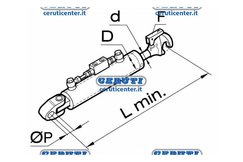 Arm 3 ° P 760X120X50