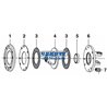 Flange Type Car. 4 - For Clutch Assemblies With 2 Plates Diameter 180 And 200 By-Py/Eurocardan